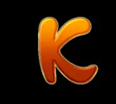 K, Q, J, 10 and 9 card symbols on the Dragon Link paytable